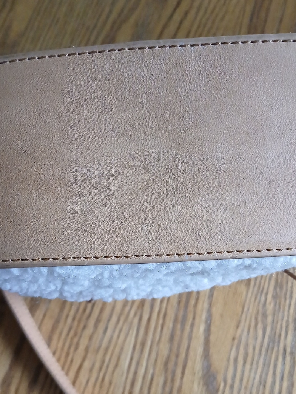 Zara Faux Fur Crossbody Bucket Bag - Picture 6 of 8